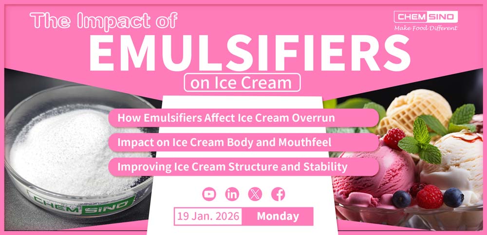 The Impact of Emulsifiers on Ice Cream